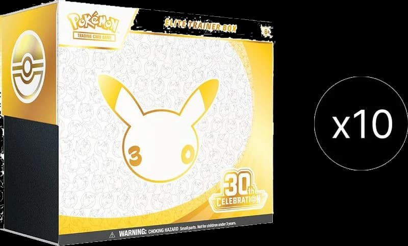 30th Celebration Elite Trainer Box Case