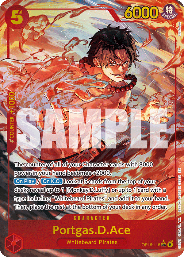 Portgas.D.Ace (Alternate Art)