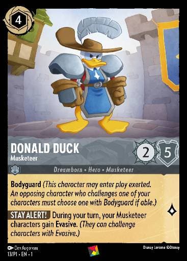 Donald Duck - Musketeer