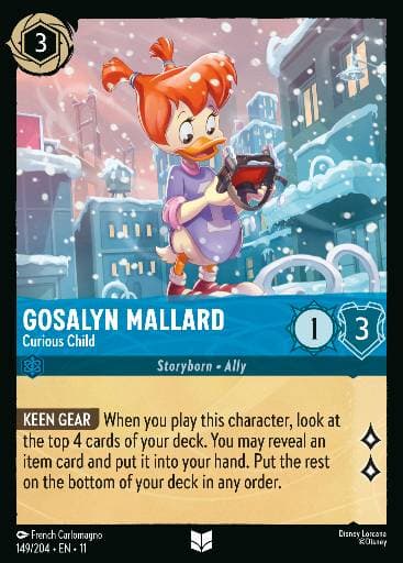 Gosalyn Mallard - Curious Child