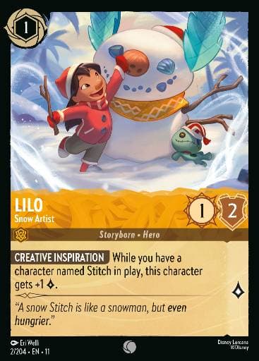 Lilo - Snow Artist
