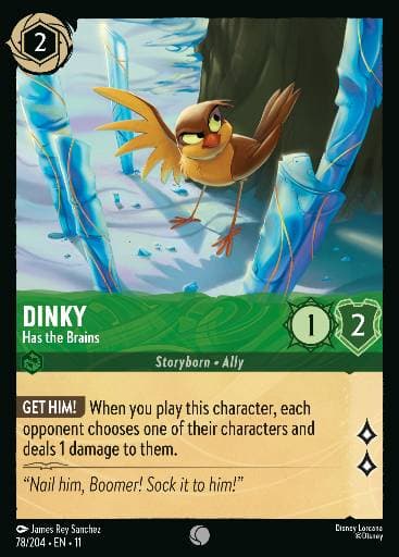 Dinky - Has the Brains