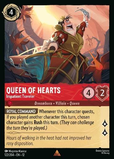 Queen of Hearts - Impatient Traveler