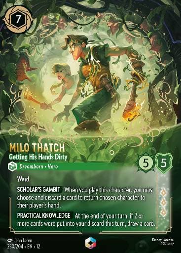 Milo Thatch - Getting His Hands Dirty