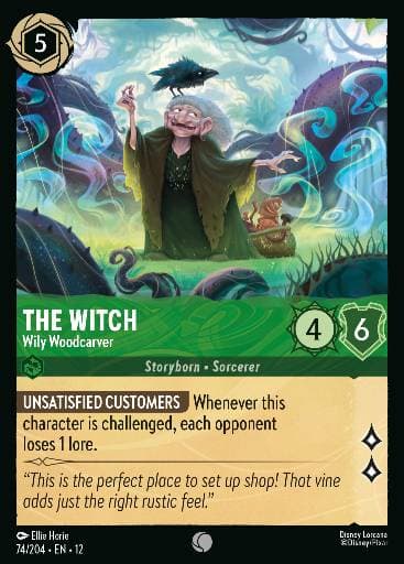 The Witch - Wily Woodcarver