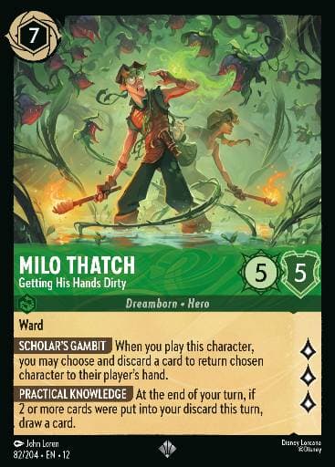 Milo Thatch - Getting His Hands Dirty