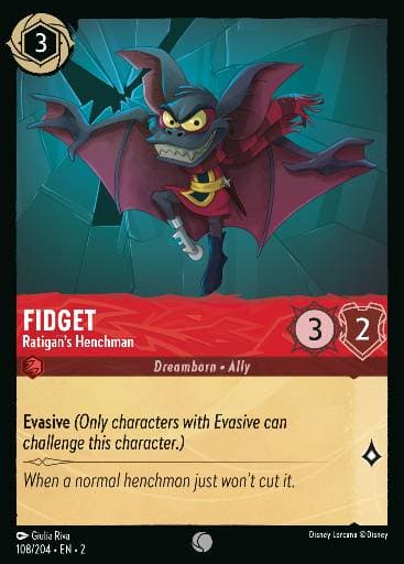 Fidget - Ratigan's Henchman