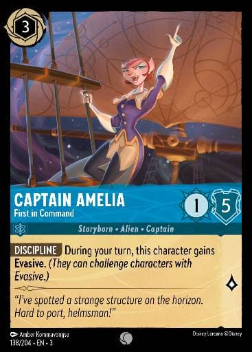 Captain Amelia - First in Command