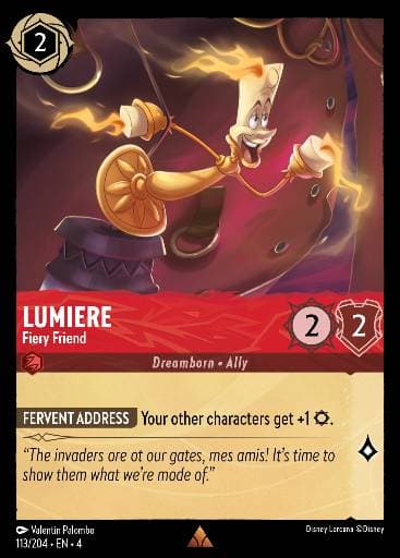 Lumiere - Fiery Friend