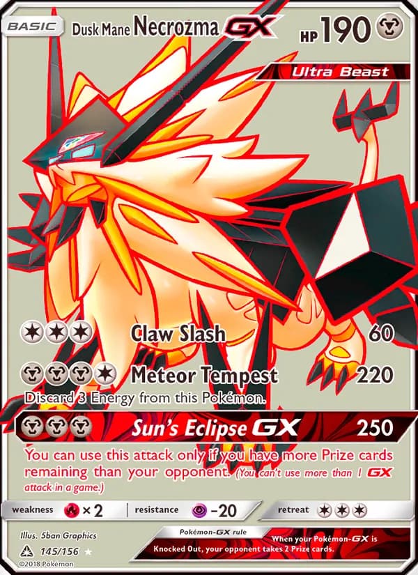 Dusk Mane Necrozma GX