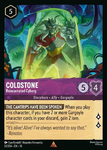 Coldstone - Reincarnated Cyborg