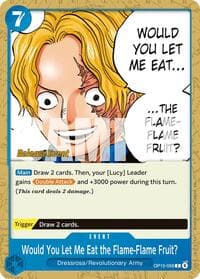 Would You Let Me Eat the Flame-Flame Fruit?