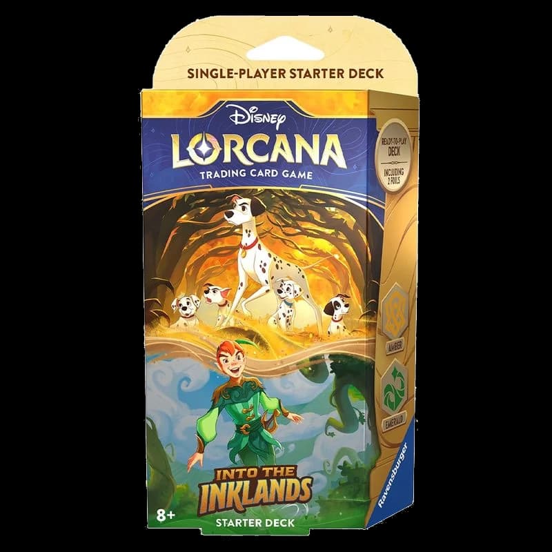 Disney Lorcana: Into the Inklands Starter Deck (Amber & Emerald)
