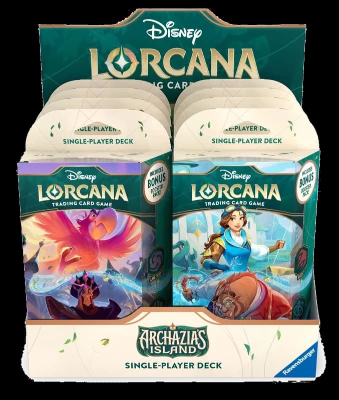 Disney Lorcana: Archazia's Island Starter Deck Display