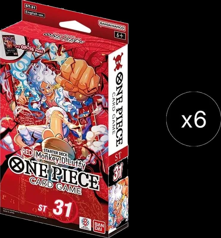 Starter Deck 31: RED Monkey.D.Luffy Display