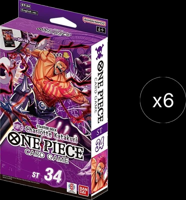 Starter Deck 34: PURPLE Charlotte Katakuri Display