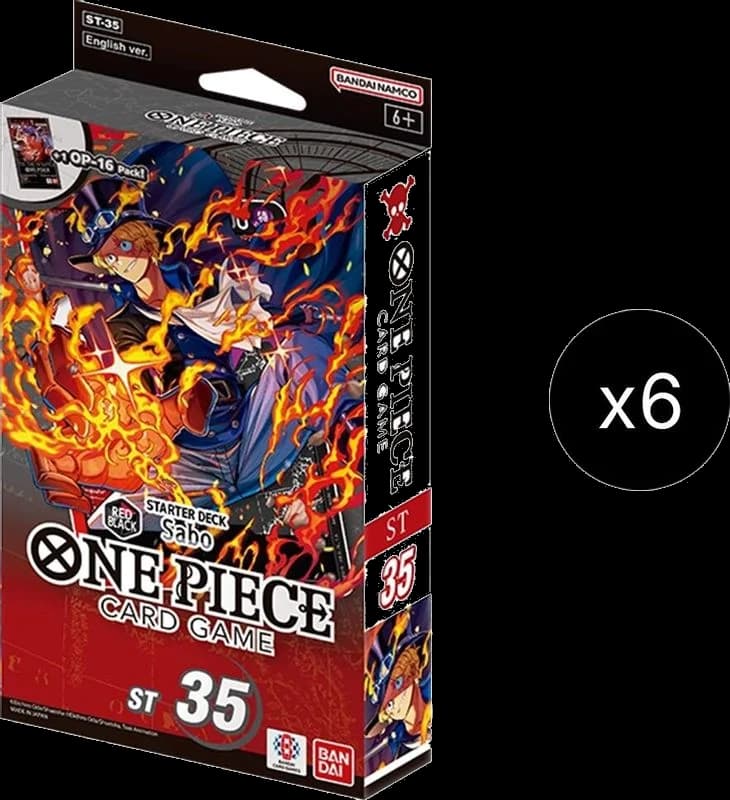 Starter Deck 35: RED/BLACK Sabo Display