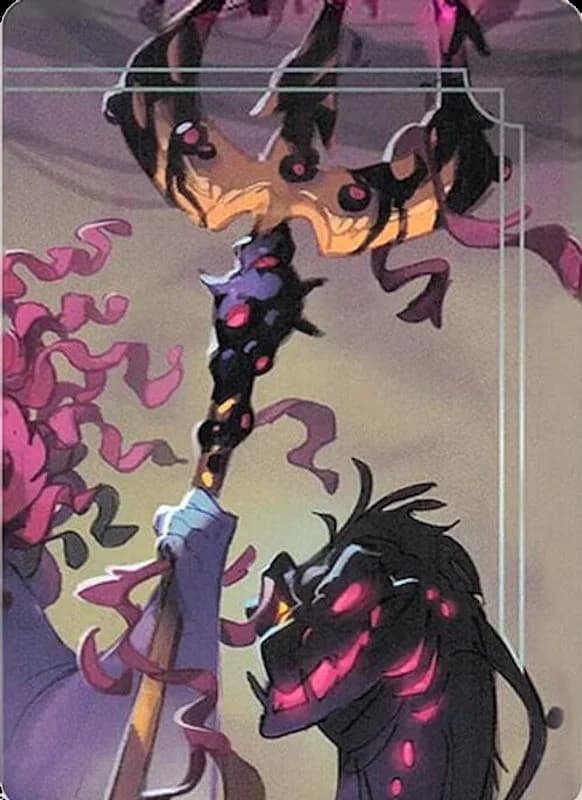Ursula - Sea Witch Queen Puzzle Insert (Top Right)